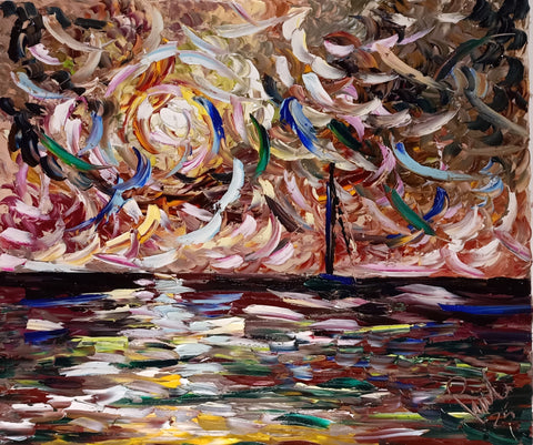 Il canto del vento al tramonto