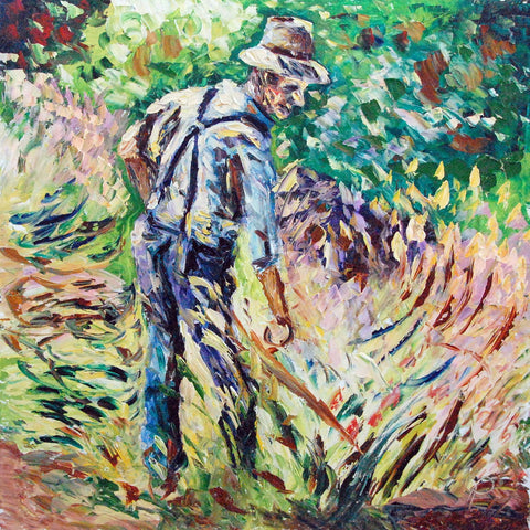 La Falce – original oil painting by Antonino Puliafico