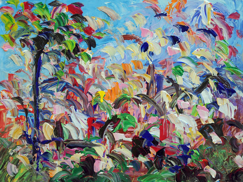 La Palma – original acrylic painting by Antonino Puliafico