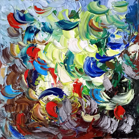 Lanterna Verde – original oil painting by Antonino Puliafico
