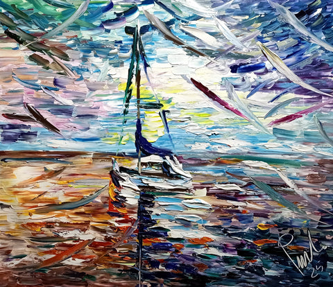 Miraggio in alto mare