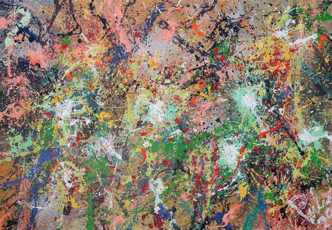 Nuove Gemme – original acrylic painting by Antonino Puliafico