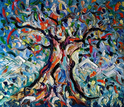 Rinascita – original oil artwork by Antonino Puliafico