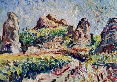 Rocce Largimusco - original oil artwork by Antonino Puliafico