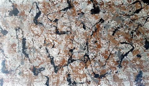 Secco - original synthetic enamel artwork by Antonino Puliafico