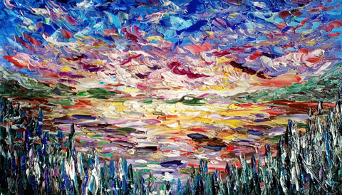 Volare – original acrylic painting by Antonino Puliafico