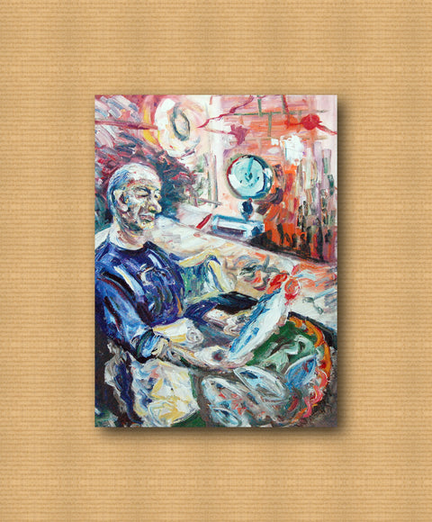 Banco del Pesce – full artwork view by Antonino Puliafico
