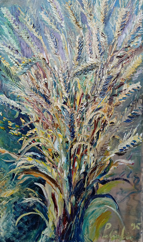 Spighe – original oil painting by Antonino Puliafico