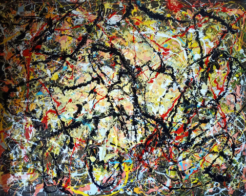 Tremori – original enamel painting by Antonino Puliafico