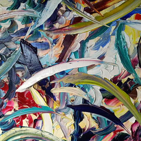 Original abstract painting by Antonino Puliafico – contemporary abstract art collection
