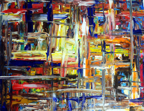 Asfalto Bagnato – additional view of the original artwork by Antonino Puliafico