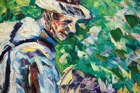 La Falce – additional view of the original artwork by Antonino Puliafico