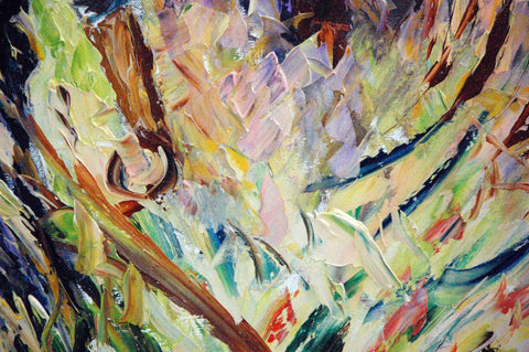 La Falce – expressive surface and gesture detail by Antonino Puliafico