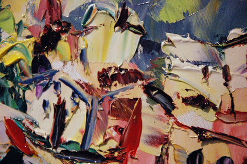 Campagna Toscana – expressive surface and gesture detail by Antonino Puliafico