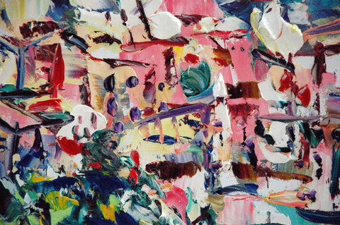 Campagna Toscana – additional view of the original artwork by Antonino Puliafico