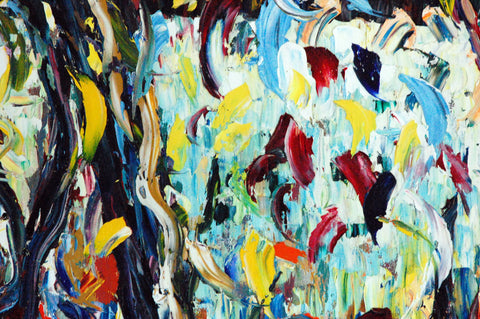 Riflessi Lacustri – additional detail of the original painting by Antonino Puliafico
