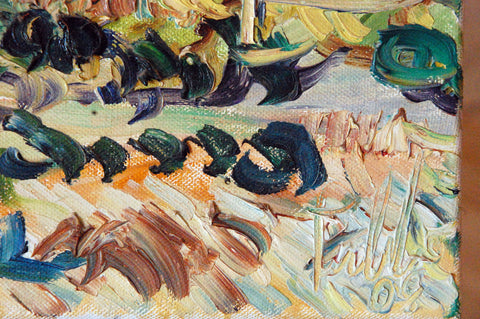 Surface detail of Palo Elettrico by Antonino Puliafico