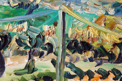 Colour detail of Palo Elettrico by Antonino Puliafico