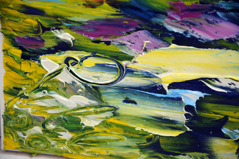 Jakaranda – additional view of the original artwork by Antonino Puliafico