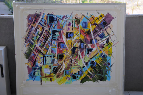 Reflected Buildings – material and colour detail by Antonino Puliafico