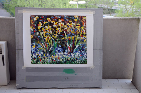 Nuova Primavera – expressive surface and gesture detail by Antonino Puliafico