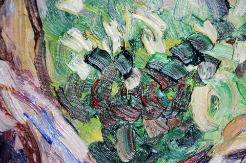 La Coppia di Ulivi – expressive surface and gesture detail by Antonino Puliafico