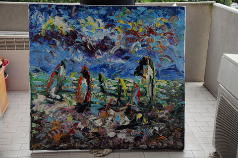 Windsurf – full artwork view by Antonino Puliafico