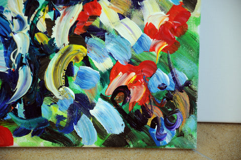 Lucciole – close-up detail of texture and colour by Antonino Puliafico
