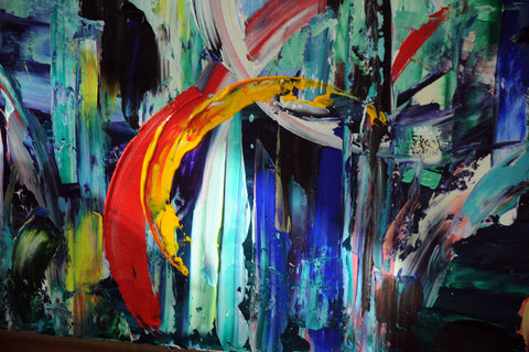 Effervescenza – additional view of the original artwork by Antonino Puliafico