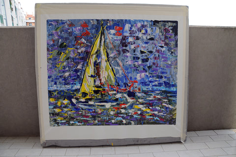 Riflessi di Vela – material and colour detail by Antonino Puliafico