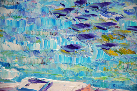 Trasparenza con Barca – additional view of the original artwork by Antonino Puliafico