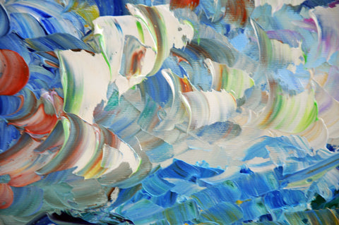 Mondello Porto – additional view of the original artwork by Antonino Puliafico