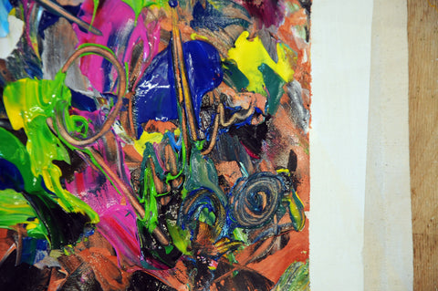 Infiorescenza – additional view of the original artwork by Antonino Puliafico