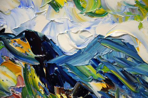 Riflesso Giallo – additional view of the original artwork by Antonino Puliafico