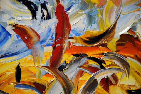 Giochi di Sabbia – expressive surface and gesture detail by Antonino Puliafico