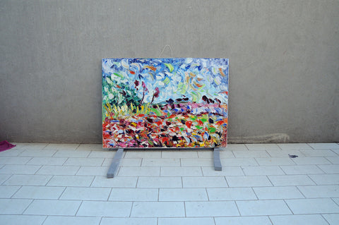 Luci nel Prato – material and colour detail by Antonino Puliafico