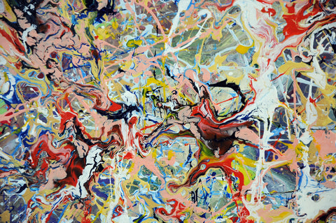 Brusio di Voci – expressive surface and gesture detail by Antonino Puliafico