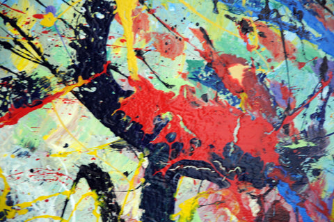 Fischi Lontani – material and colour detail by Antonino Puliafico