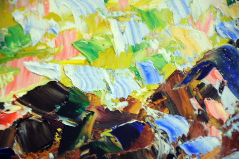 Rocce – close-up detail of texture and colour by Antonino Puliafico