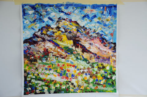 Rocce – additional view of the original artwork by Antonino Puliafico
