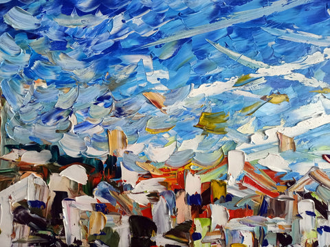 Euforia Incantevole – additional detail of the original painting by Antonino Puliafico