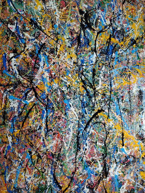 Spuma d'Onda Dripping – additional view of the original artwork by Antonino Puliafico