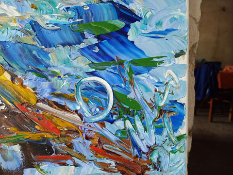 Rocce e Onde – material and colour detail by Antonino Puliafico