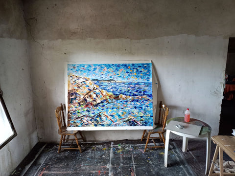 La mer – full artwork view by Antonino Puliafico