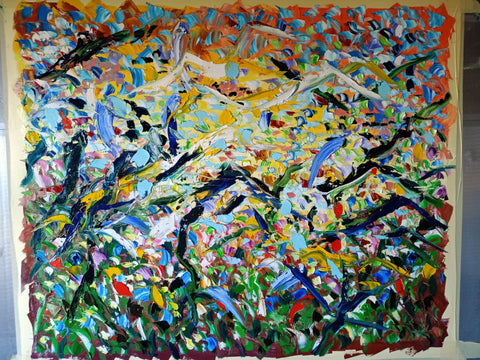 Colline di Luce – additional view of the original artwork by Antonino Puliafico