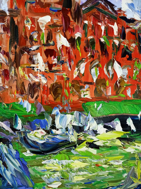 Venezia Rialto – additional view of the original artwork by Antonino Puliafico