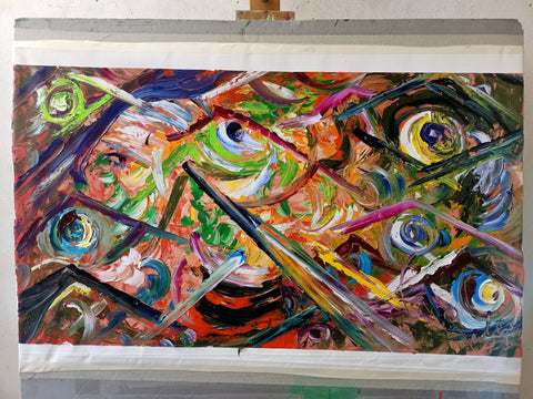 Occhi che ti guardano – full artwork view by Antonino Puliafico