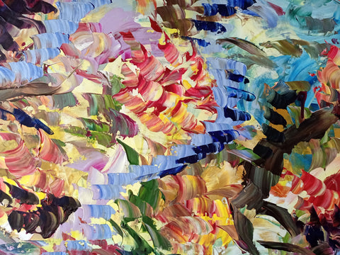 Mondi Floreali – additional view of the original artwork by Antonino Puliafico