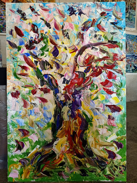 Vento tra i Rami – material and colour detail by Antonino Puliafico