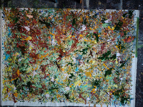 Foglie Vibranti – full artwork view by Antonino Puliafico
